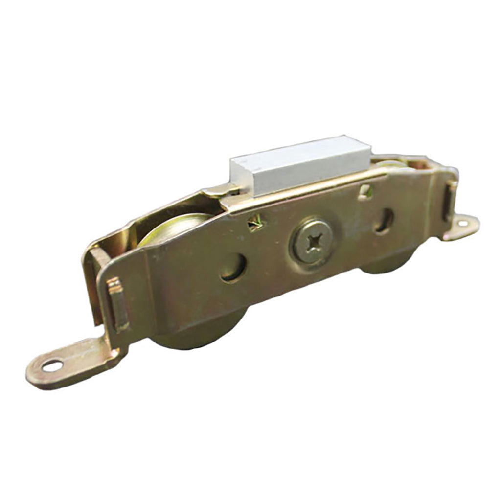 Sliding Patio Door Roller Two 1.5 Inch Steel Wheels With Metal Housing Tandem Door Roller For Wood and Vinyl Patio Doors - Sliding Patio Door Roller Two 1.5 Inch Steel Wheels With Metal Housing Tandem Door Roller For Wood and Vinyl Patio Doors