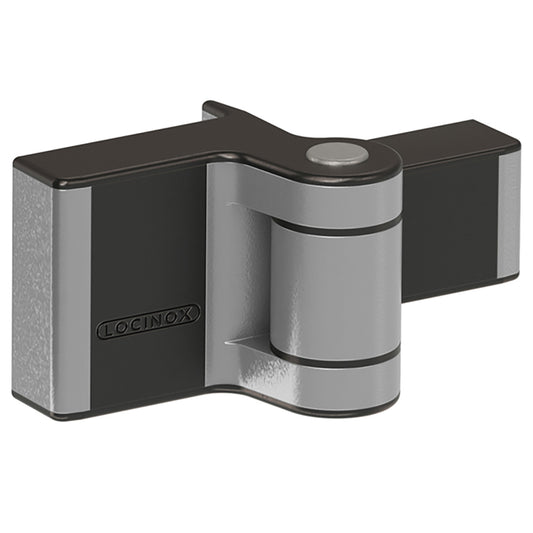 Locinox Puma Compact 2-Way Adjustable 180 Degree Surface-Mounted Hinge - Choose Color