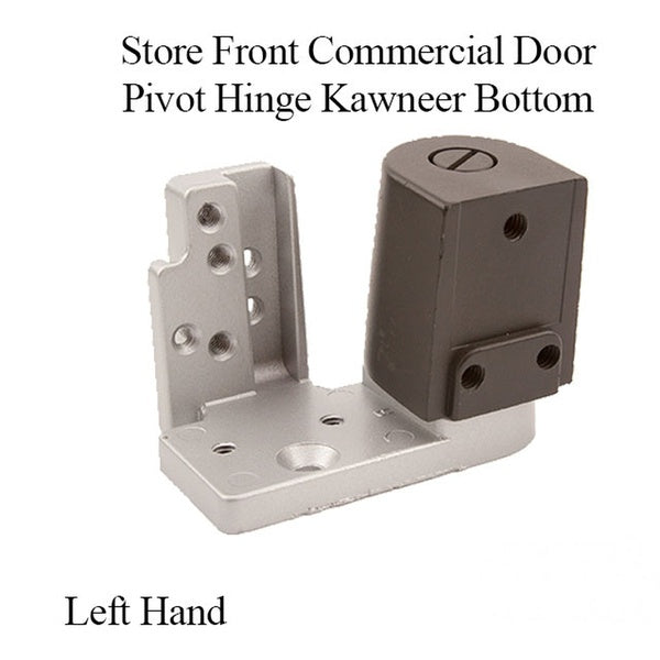 Store Front Commercial Door Pivot Hinge, Kawneer Top and Bottom, Left Hand - Choose Color - Store Front Commercial Door Pivot Hinge, Kawneer Top and Bottom, Left Hand - Choose Color