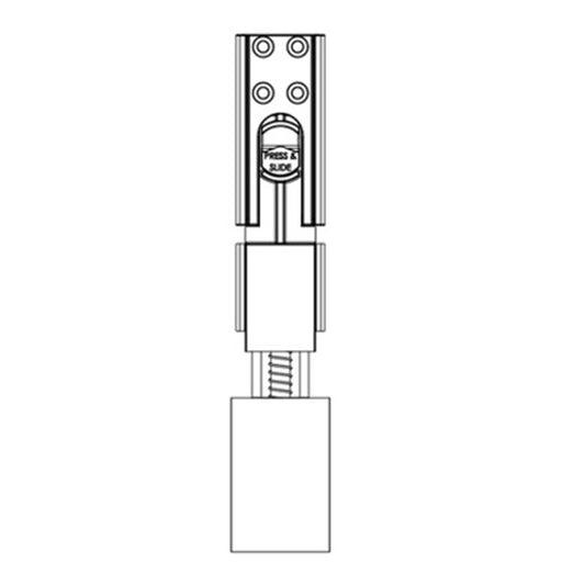 Locking Ultimate Lite Bolt for Astragal, Upper - Choose Color