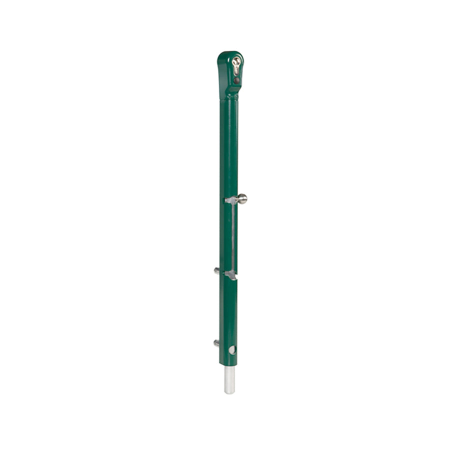 Locinox Lockable Drop Bolt for Gates with Keyed Cylinder - Choose Color - Locinox Lockable Drop Bolt for Gates with Keyed Cylinder - Choose Color