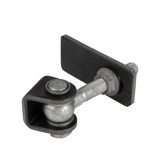 Locinox 180 degree 3-Way Adjustable Hinge Pair for Gates - Locinox 180 degree 3-Way Adjustable Hinge Pair for Gates