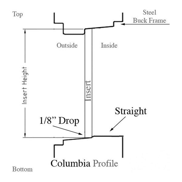 C-300-20 Aluminum Basement Window Insert,  Single Pane Glass - C-300-20 Aluminum Basement Window Insert,  Single Pane Glass
