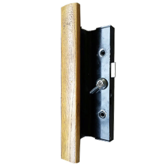 Sliding Patio Door Handle Set, Flush Mount with Hook