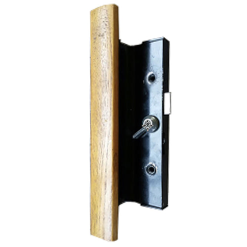 Sliding Patio Door Handle Set, Flush Mount with Hook - Sliding Patio Door Handle Set, Flush Mount with Hook
