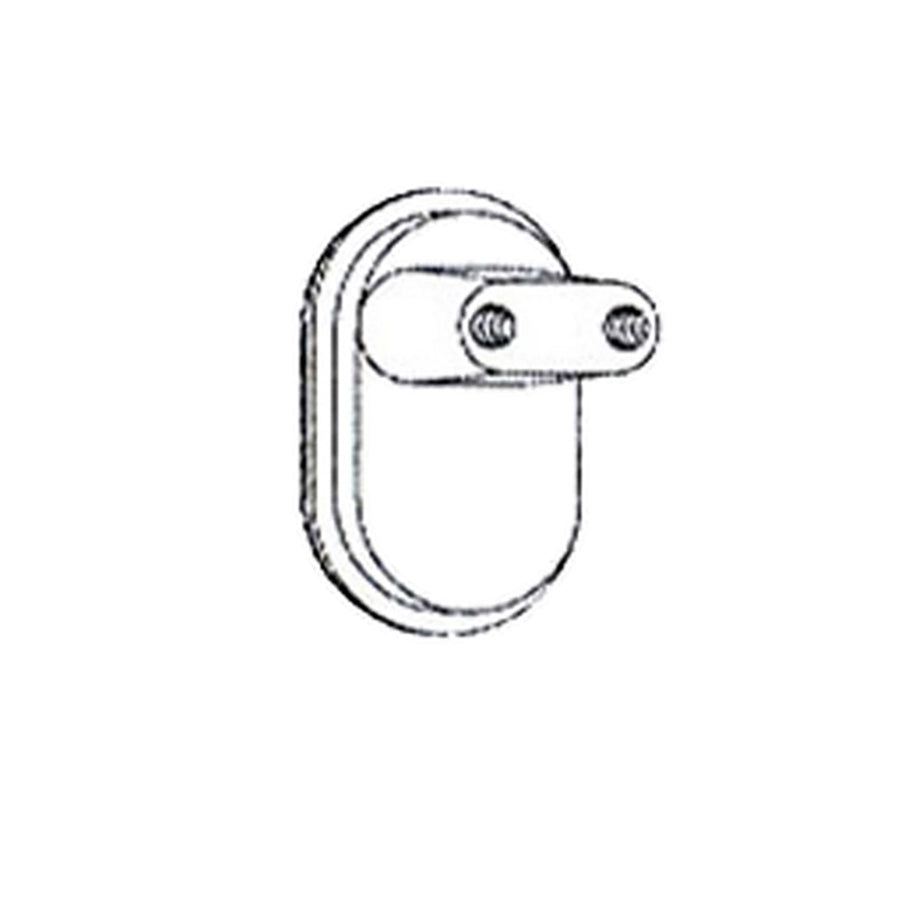 Dummy Cylinder Housing, Andersen Frenchwood Hinged Door - Stone - Dummy Cylinder Housing, Andersen Frenchwood Hinged Door - Stone