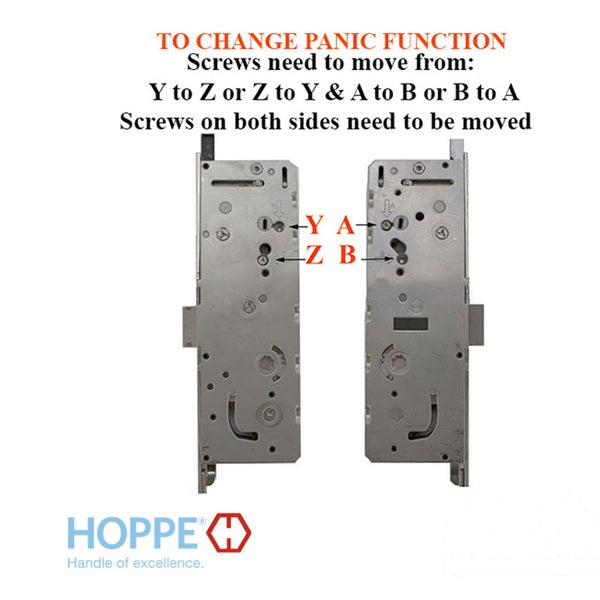 Hoppe HLS7 Tongue Active Gear, 45/92, Tongue @ 29.65