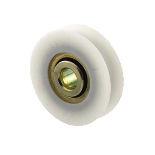 Roller Assembly with 1.25 Inch Nylon Wheel for Sliding Screen Doors