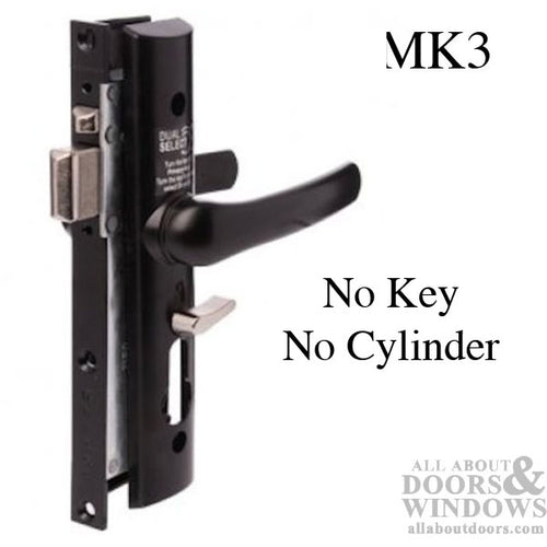 Whitco Tasman MK3 Escape Mortise Lock without Cylinder for Hinged Security Doors - Whitco Tasman MK3 Escape Mortise Lock without Cylinder for Hinged Security Doors