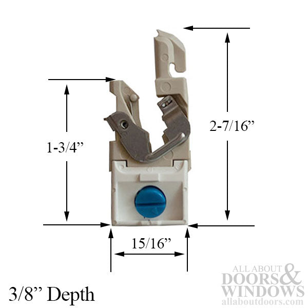 Balance Block / Locking Terminal Stay Put Clutch, Left / Right Hand - Balance Block / Locking Terminal Stay Put Clutch, Left / Right Hand