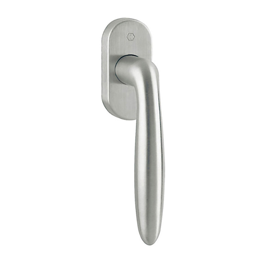 Verona Handle for Tilt & Turn Windows - Brushed Stainless Steel - Verona Handle for Tilt & Turn Windows - Brushed Stainless Steel