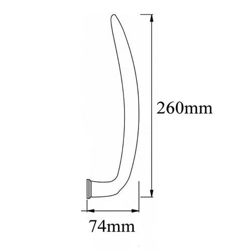 HOPPE Atlanta Handle for Lift and Slide Door System Rustic Umber Finish - HOPPE Atlanta Handle for Lift and Slide Door System Rustic Umber Finish