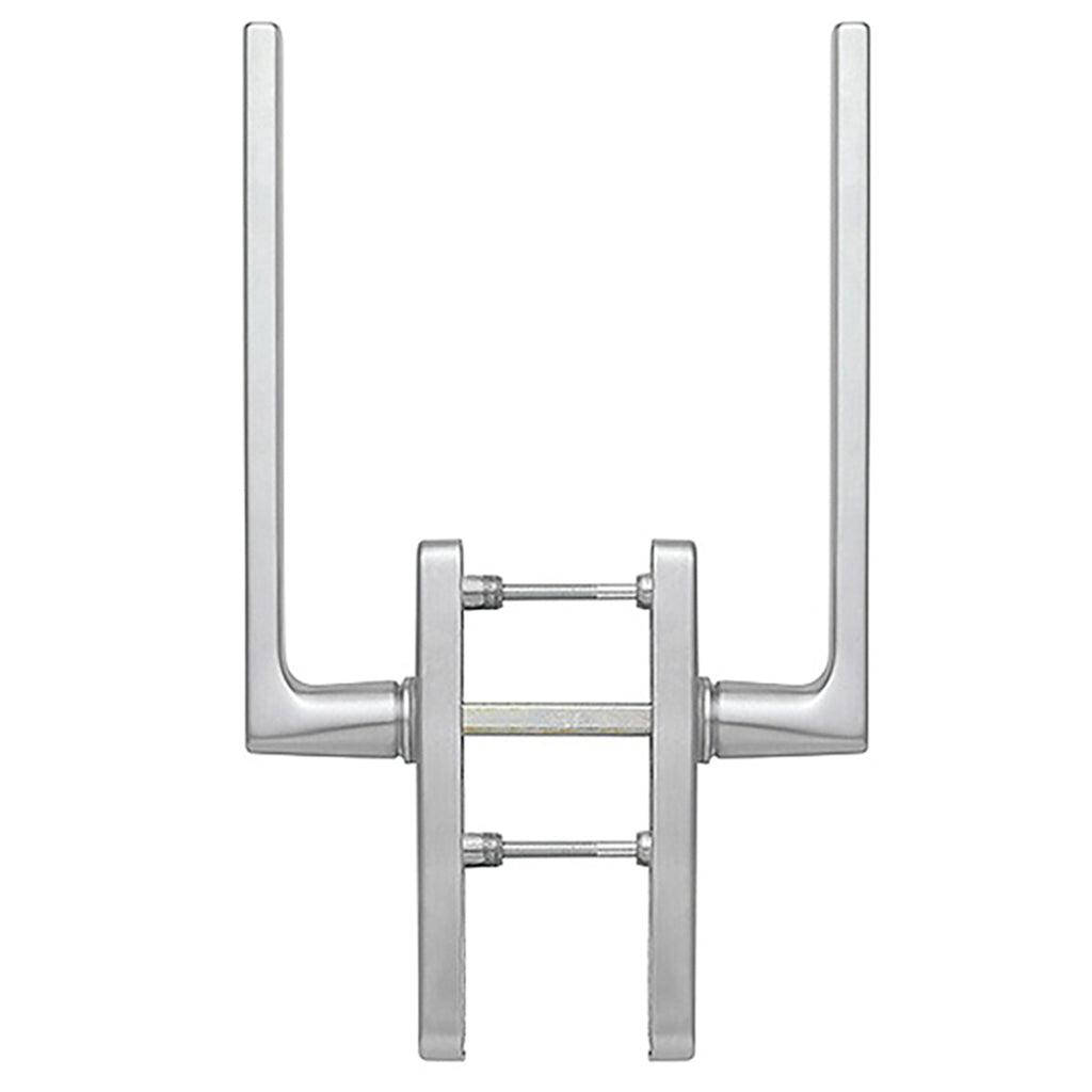 Dallas Handleset for Active Lift and Slide Door System, Keyed Both Sides - Resista Satin Nickel - Dallas Handleset for Active Lift and Slide Door System, Keyed Both Sides - Resista Satin Nickel