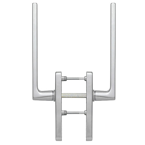 Dallas Handleset for Active Lift and Slide Door System, Keyed Both Sides - Resista Satin Nickel - Dallas Handleset for Active Lift and Slide Door System, Keyed Both Sides - Resista Satin Nickel