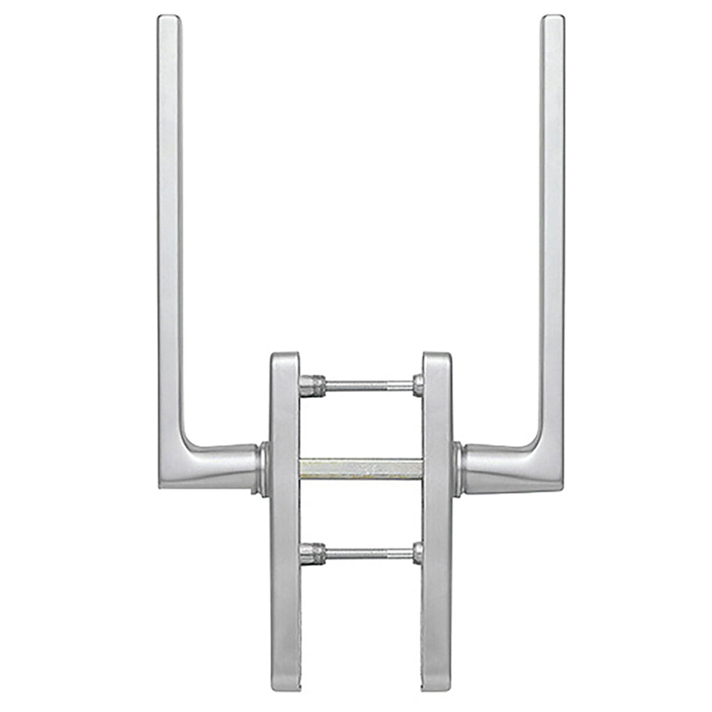 Dallas Handleset for Active Lift and Slide Door System, Keyed One Side - Resista Satin Nickel - Dallas Handleset for Active Lift and Slide Door System, Keyed One Side - Resista Satin Nickel