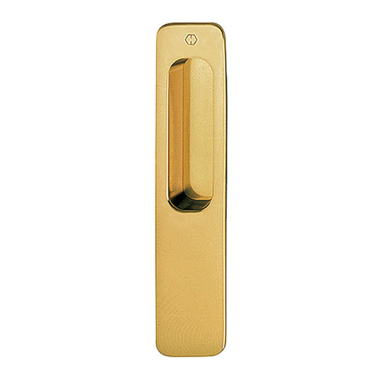 Brass Finger Pull for HOPPE Lift and Slide Doors Resista Polished Brass