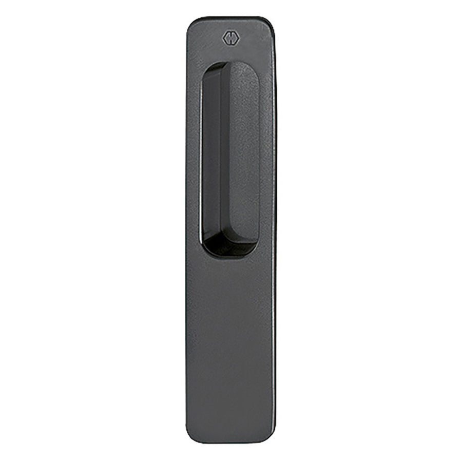 Brass Finger Pull for HOPPE Lift and Slide Door Systems - Matte Black - Brass Finger Pull for HOPPE Lift and Slide Door Systems - Matte Black