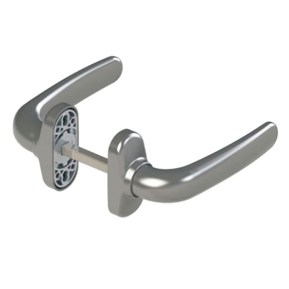 Giesse Prima Plus Balcony Handles, Interior / Exterior, Non Locking - Giesse Prima Plus Balcony Handles, Interior / Exterior, Non Locking