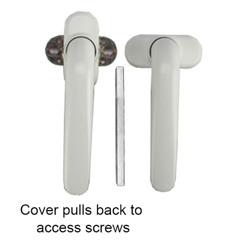 Giesse Prima Plus Balcony Handles, Interior / Exterior, Non Locking - Giesse Prima Plus Balcony Handles, Interior / Exterior, Non Locking