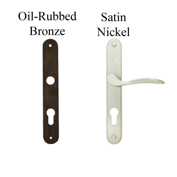 Pella Storm Door hardware with curved handle and  Mortise Lock - Choose Color - Pella Storm Door hardware with curved handle and  Mortise Lock - Choose Color