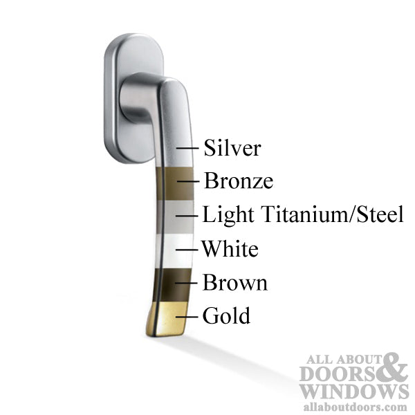 Titan Series Tilt Turn Globe Handle, TL/PZ - Titan Series Tilt Turn Globe Handle, TL/PZ