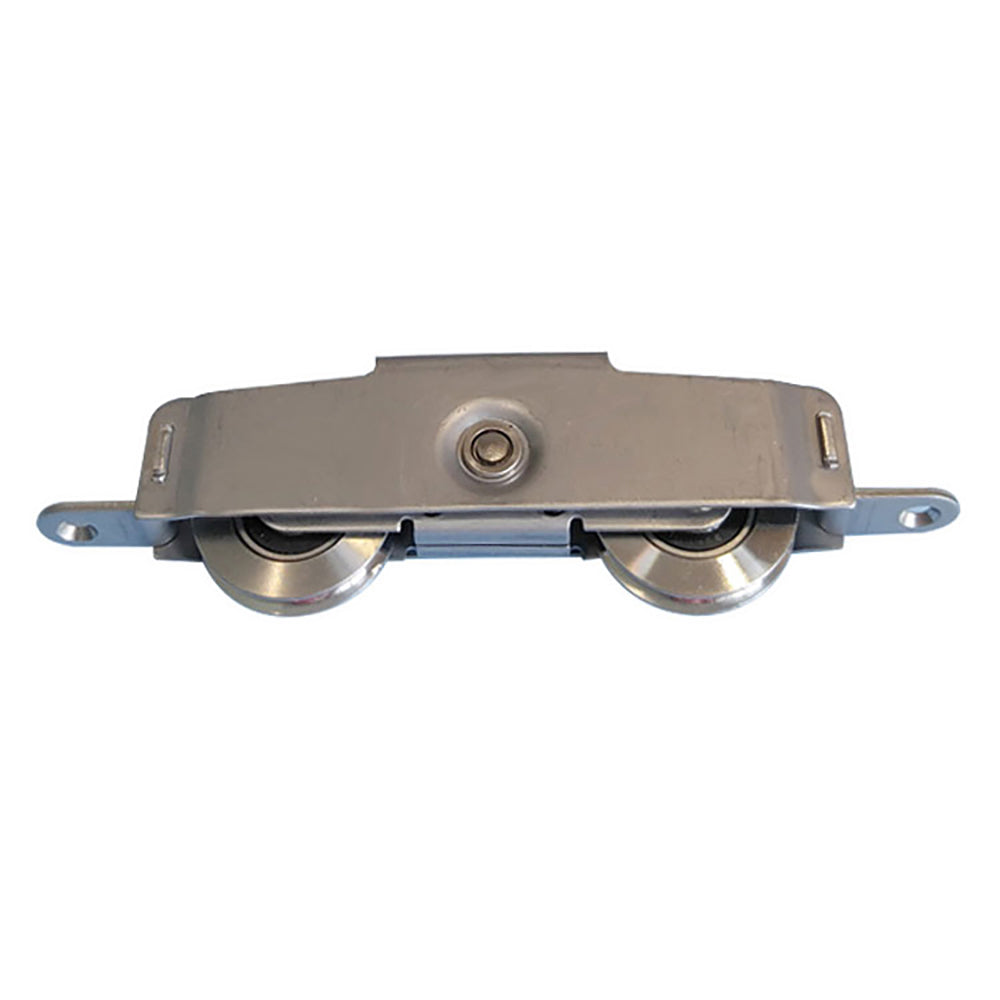 Tandem Roller Assembly for Sliding Patio Doors Steel Housing 1.656 Inch Steel or Nylon Wheel Diameter - Tandem Roller Assembly for Sliding Patio Doors Steel Housing 1.656 Inch Steel or Nylon Wheel Diameter
