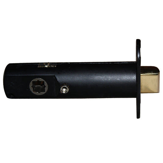 Hoppe HBL Tubular Passage Latch, 2-3/8" (60mm) backset, Brass Tongue