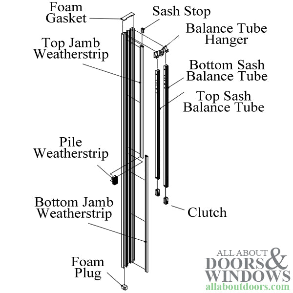 Jamb Carrier Hardware Assembly - Jamb Carrier Hardware Assembly