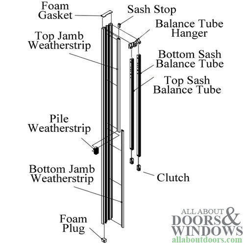Jamb Carrier Hardware Assembly - Jamb Carrier Hardware Assembly