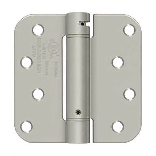 Spring Hinge 4 x 4 x 5/8 Radius Corner, Deltana Single Action - Choose Color - Spring Hinge 4 x 4 x 5/8 Radius Corner, Deltana Single Action - Choose Color
