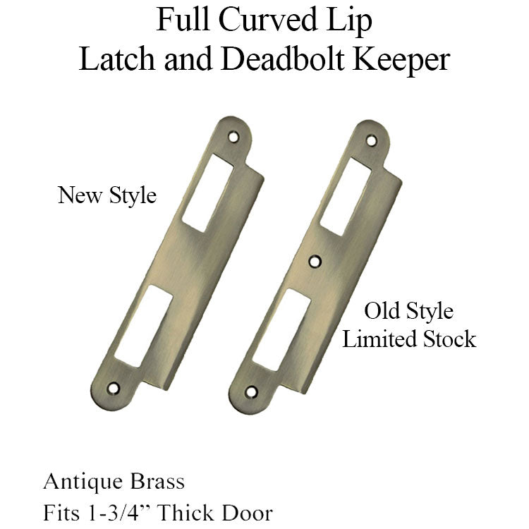 Latch & Deadbolt Strike Plate, 45mm, 1-3/4