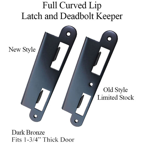 Latch & Deadbolt Strike Plate, 45mm, 1-3/4