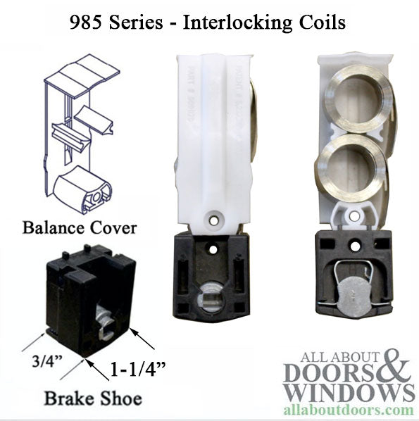 Brake Shoe 985 Series 3/4