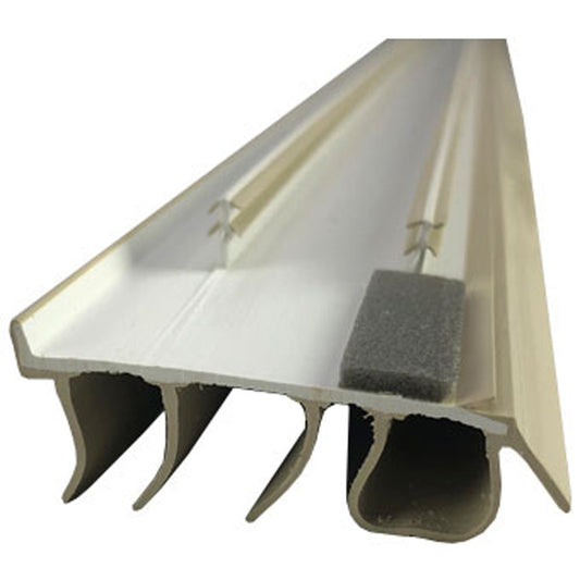 Door Bottom Drive-In Sweep with 2 barbs for Kerf Application - Beige