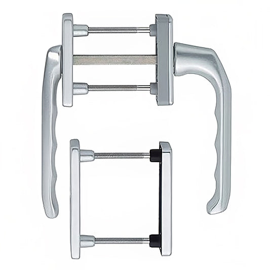 Hoppe London Tilt Turn Hardware - Silver
