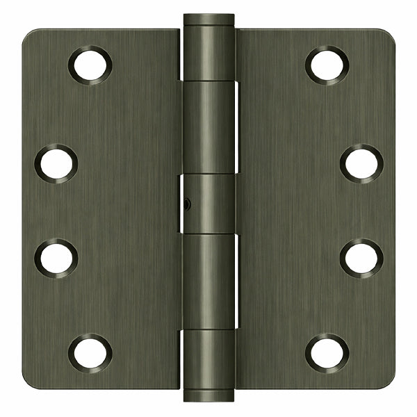 4 x 4 x 1/4 Radius Steel Hinge, Heavy Duty - 4 x 4 x 1/4 Radius Steel Hinge, Heavy Duty