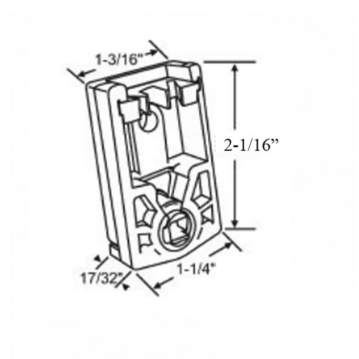 Brake Tilt Shoe, Zinc Cam, Metal Spring - Brake Tilt Shoe, Zinc Cam, Metal Spring