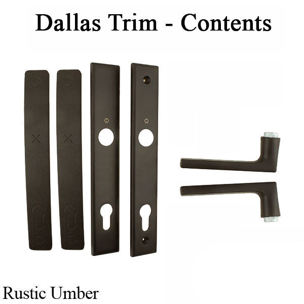 Dallas Active Trim Set - Rustic Umber - Dallas Active Trim Set - Rustic Umber