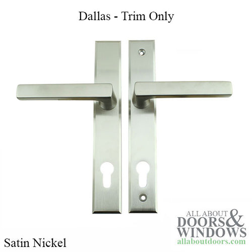 Dallas Active Trim Set - Satin Nickel - Dallas Active Trim Set - Satin Nickel