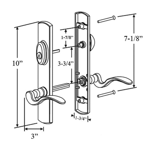 Expressions 1.75 x 10  Curve top Keyed Active Trimset - Expressions 1.75 x 10  Curve top Keyed Active Trimset