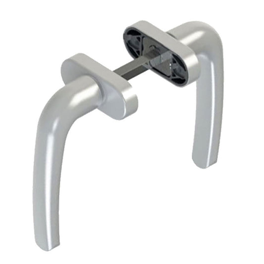 Giesse Prima Rapid, Quick Fit Door Handles, 70-80mm Pair