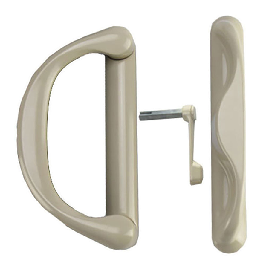 Interlock Involute Sliding Patio Door Handle Set SBML Non-Keyed - Interlock Involute Sliding Patio Door Handle Set SBML Non-Keyed