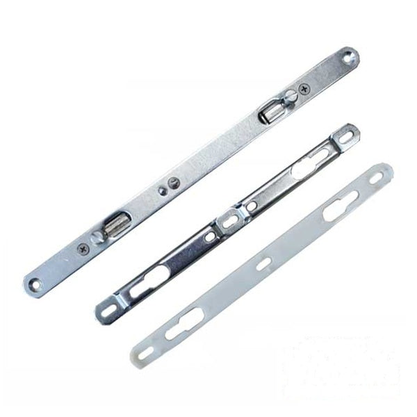 2-Point Sliding Patio Door Lock with Locking Bolts Flat Faceplate Slam Pin - 2-Point Sliding Patio Door Lock with Locking Bolts Flat Faceplate Slam Pin