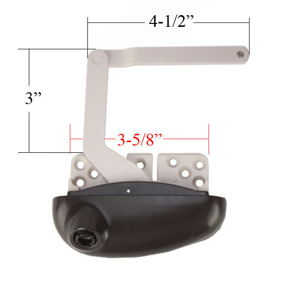 Pro-Drive, Split Arm, Left Hand, For Vinyl Window - Pro-Drive, Split Arm, Left Hand, For Vinyl Window