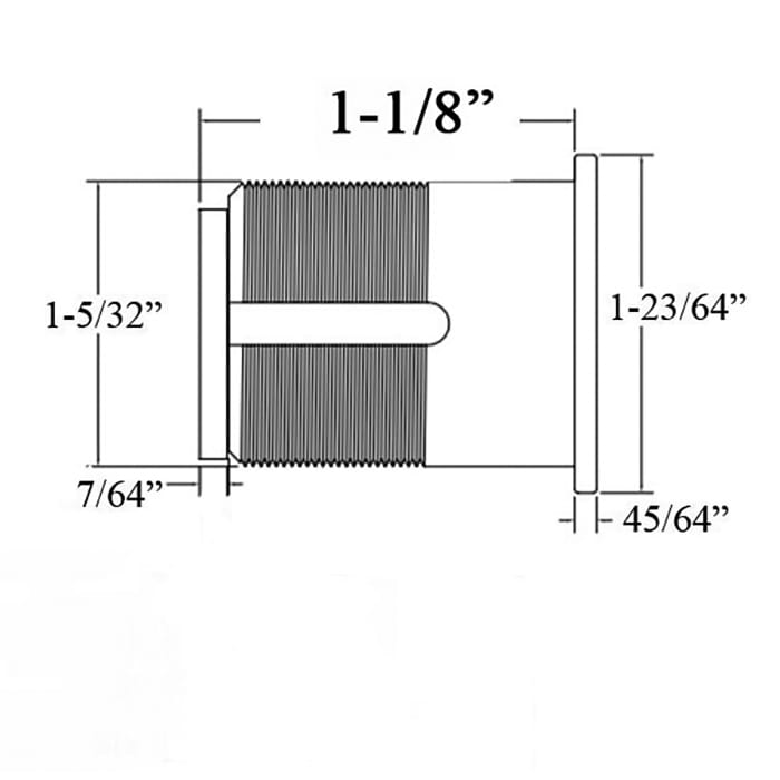 Kwikset/Schlage 1-1/8
