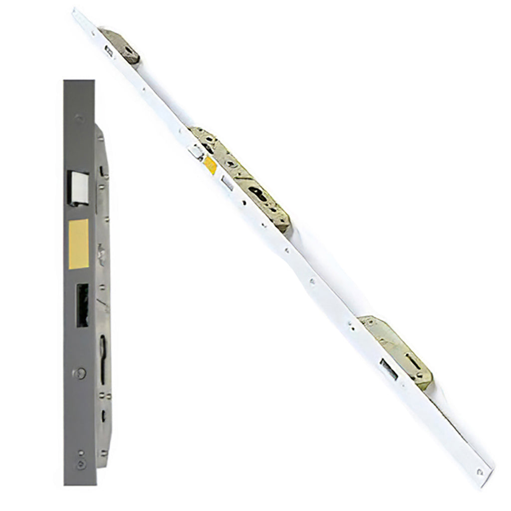 Andersen / Emco Storm Door Multipoint Lock (MPL), 2 Hooks and Deadbolt, LH- Gray - Andersen / Emco Storm Door Multipoint Lock (MPL), 2 Hooks and Deadbolt, LH- Gray