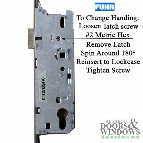 16mm Fuhr Hook Version 3-Point Lock, 1-3/4