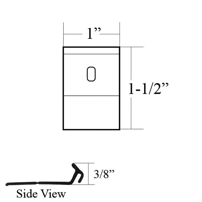 Pella Rolscreen Cover Clips - Pella Rolscreen Cover Clips