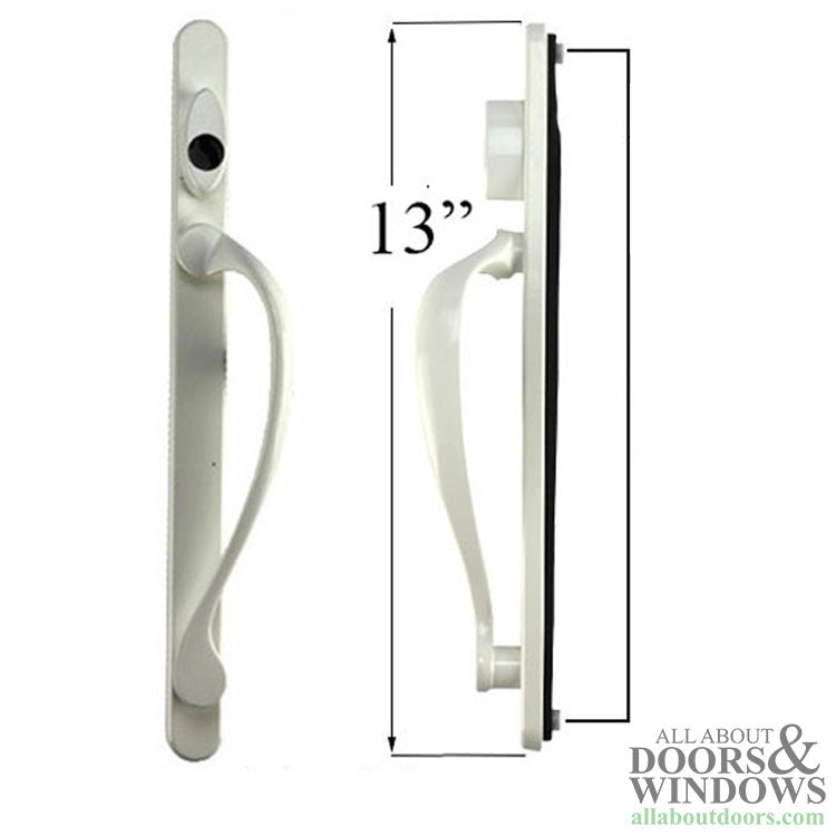 Elevate series, Sliding French Door Handle, Exterior Active Keyed, Left Hand - Elevate series, Sliding French Door Handle, Exterior Active Keyed, Left Hand