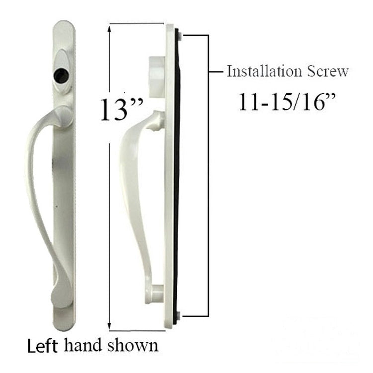 Elevate series, Sliding French Door Handle, Exterior Active Keyed, Right Hand - Elevate series, Sliding French Door Handle, Exterior Active Keyed, Right Hand